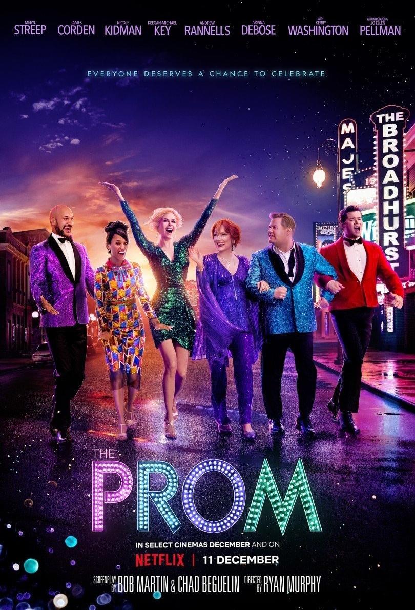 The Prom poster - similar to Pixar Popcorn