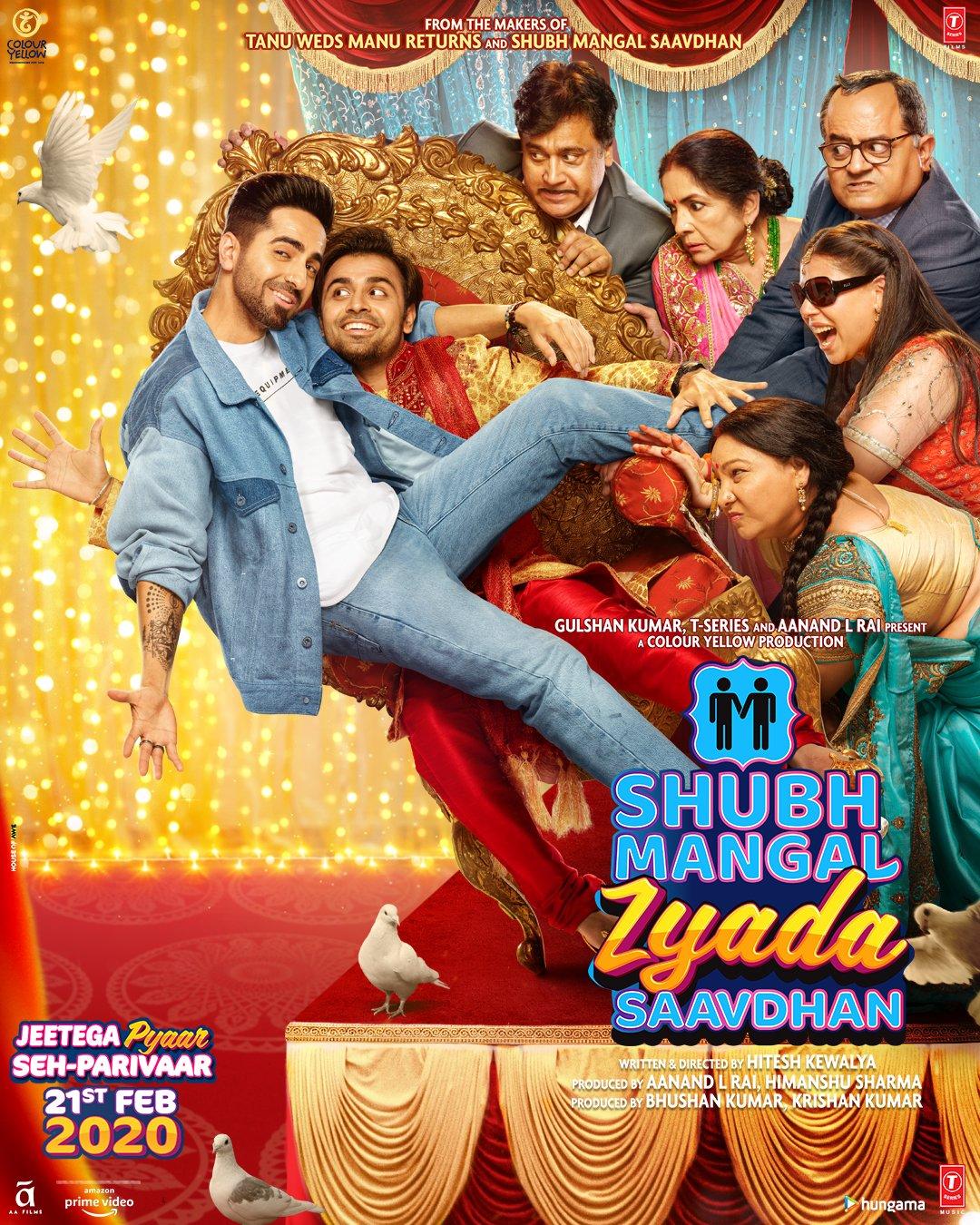 Shubh Mangal Zyada Saavdhan (2020) | Watch on Movi47