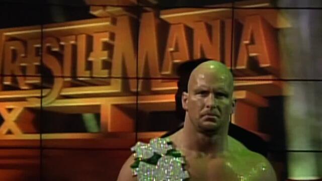 "Stone Cold" Steve Austin makes his WrestleMania debut against Savio Vega: WrestleMania XII