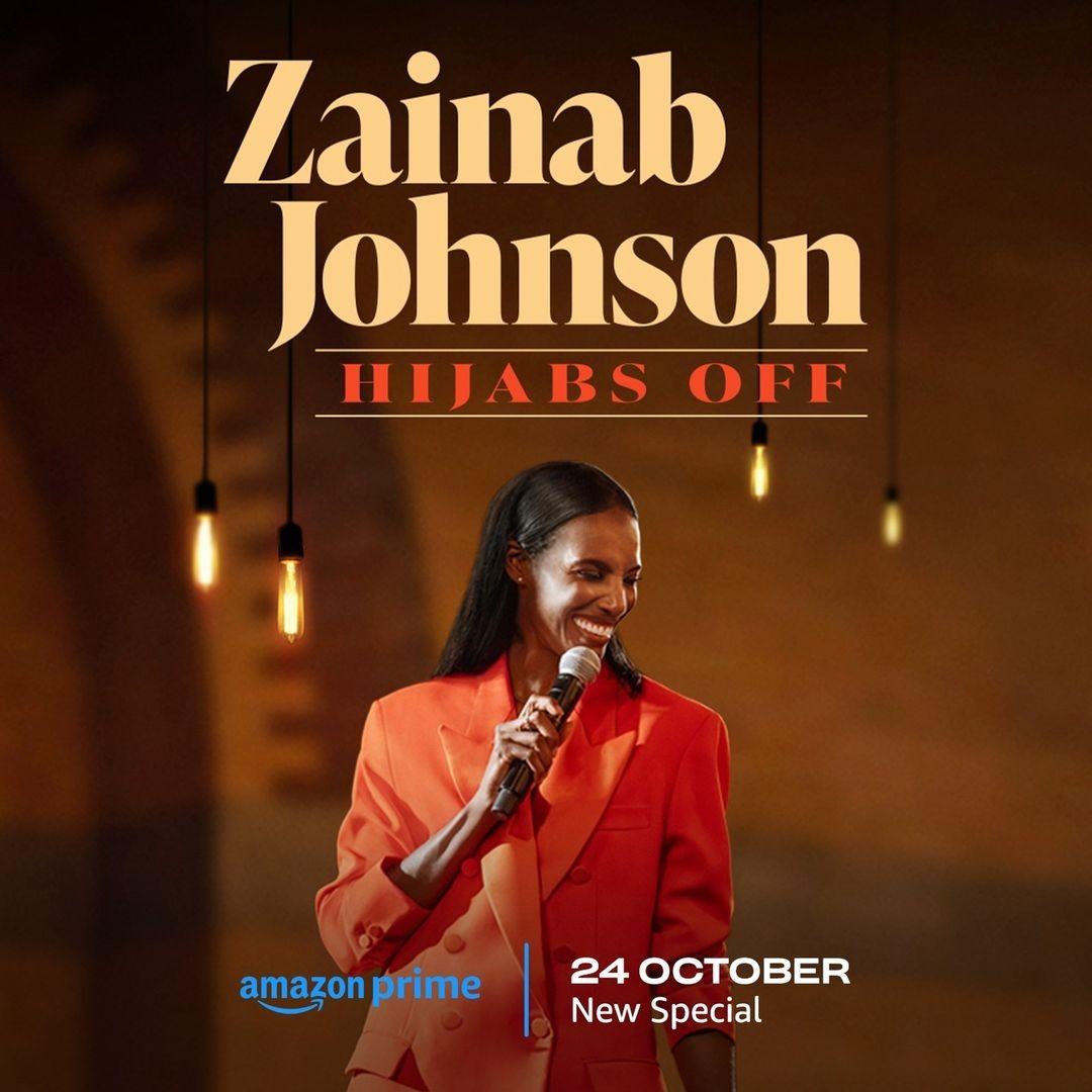 Zainab Johnson: Hijabs Off background