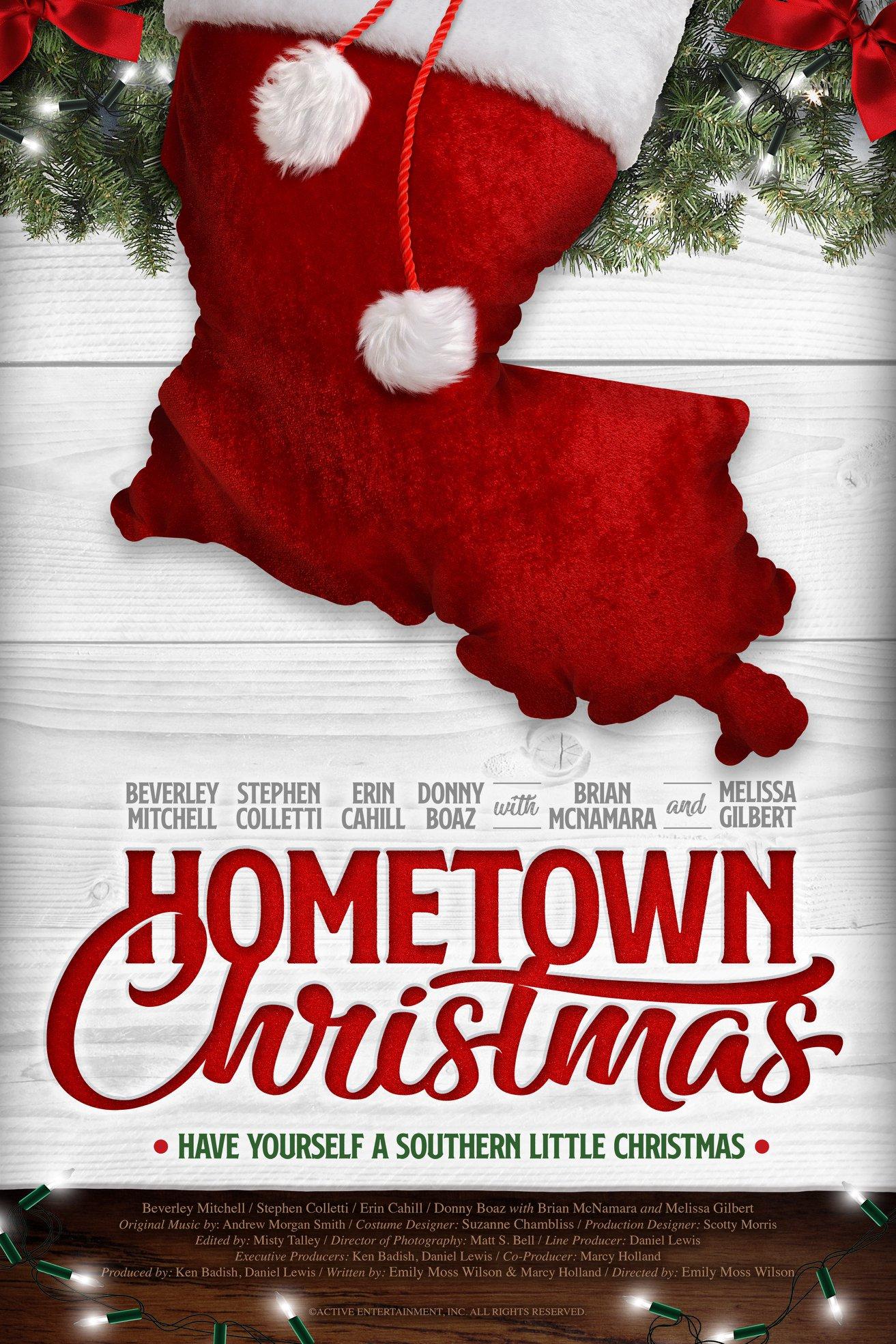Hometown Christmas poster - similar to Rock and Roll Christmas