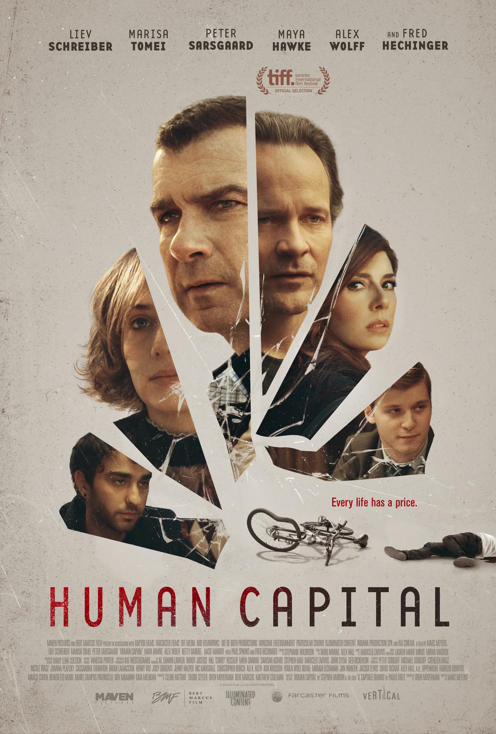 Human Capital poster - similar to Wildcat