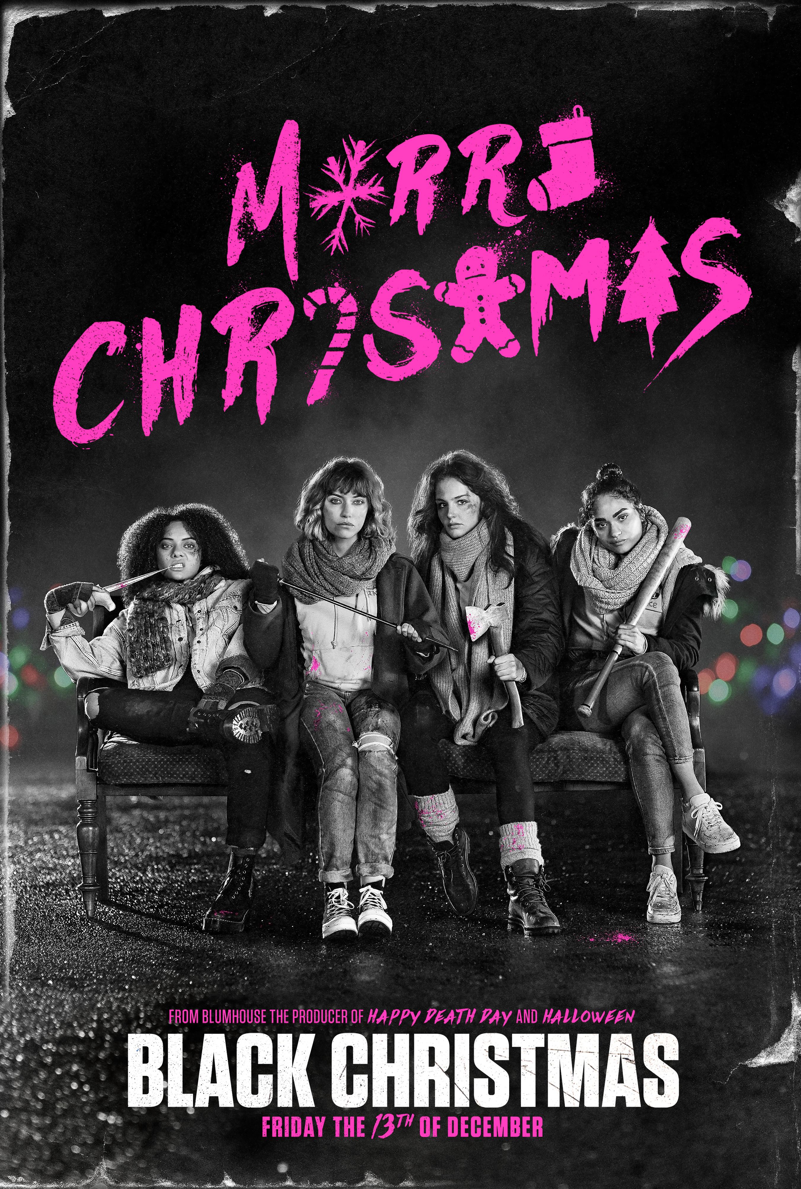 Black Christmas poster - similar to In Our Blood