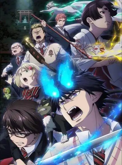 Blue Exorcist: Shimane Illuminati Saga S1-S5 poster