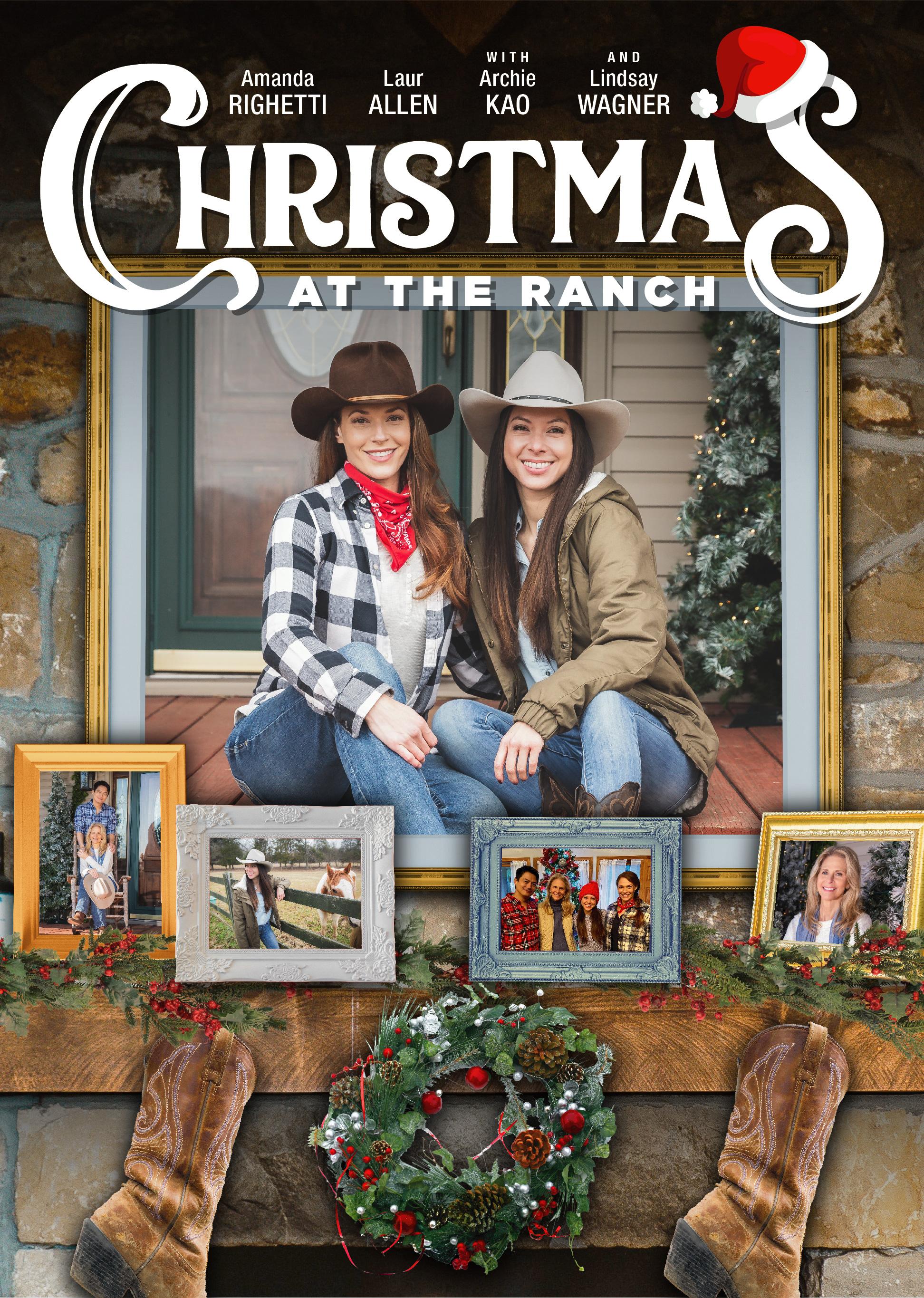 Christmas at the Ranch background