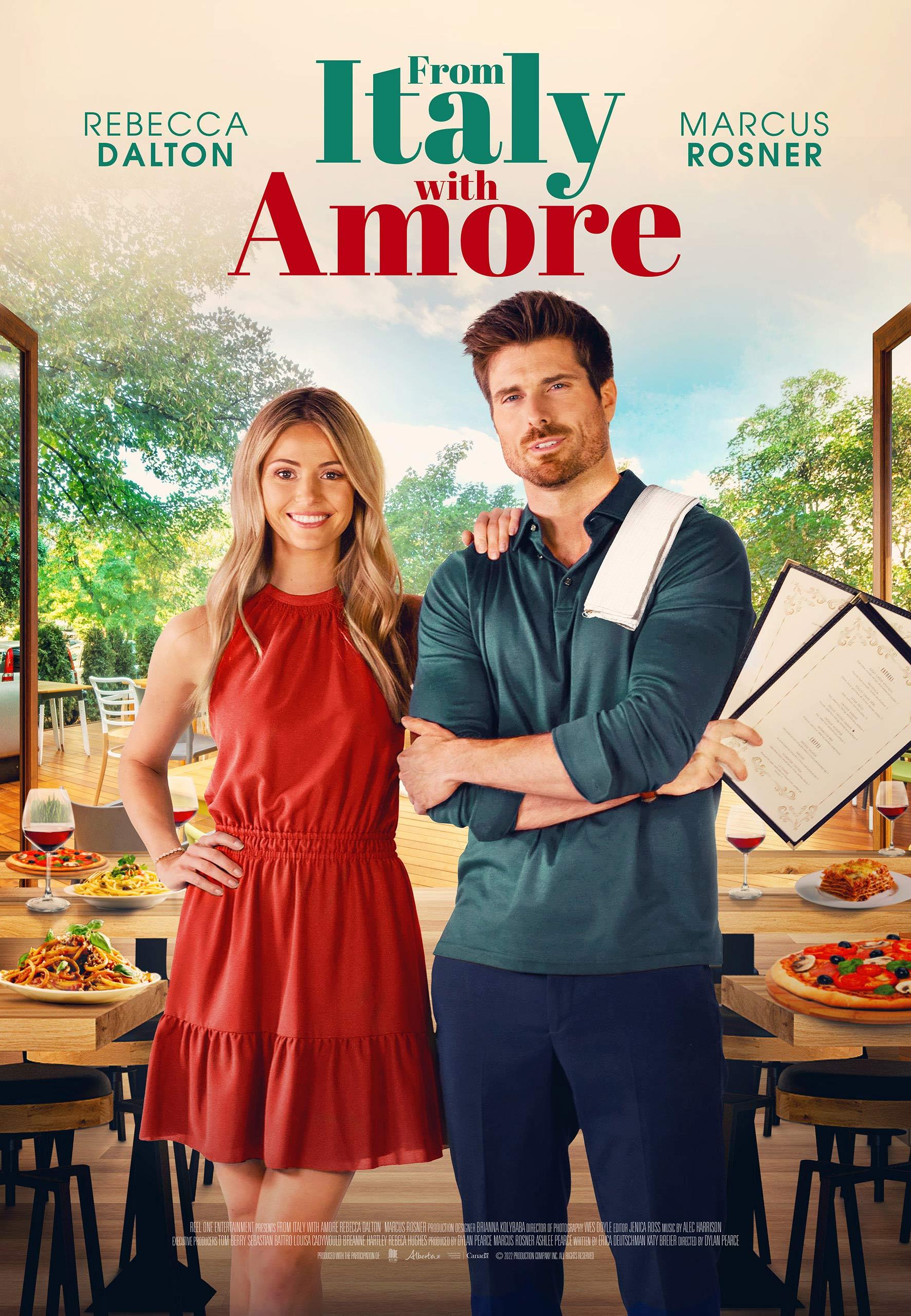 From Italy with Amore poster - similar to Christmas in Big Sky Country