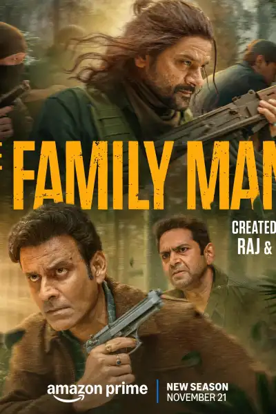 The Family Man [Hindi] S1-S3 poster