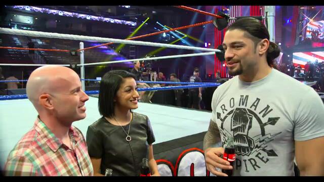Roman Reigns honors an American hero