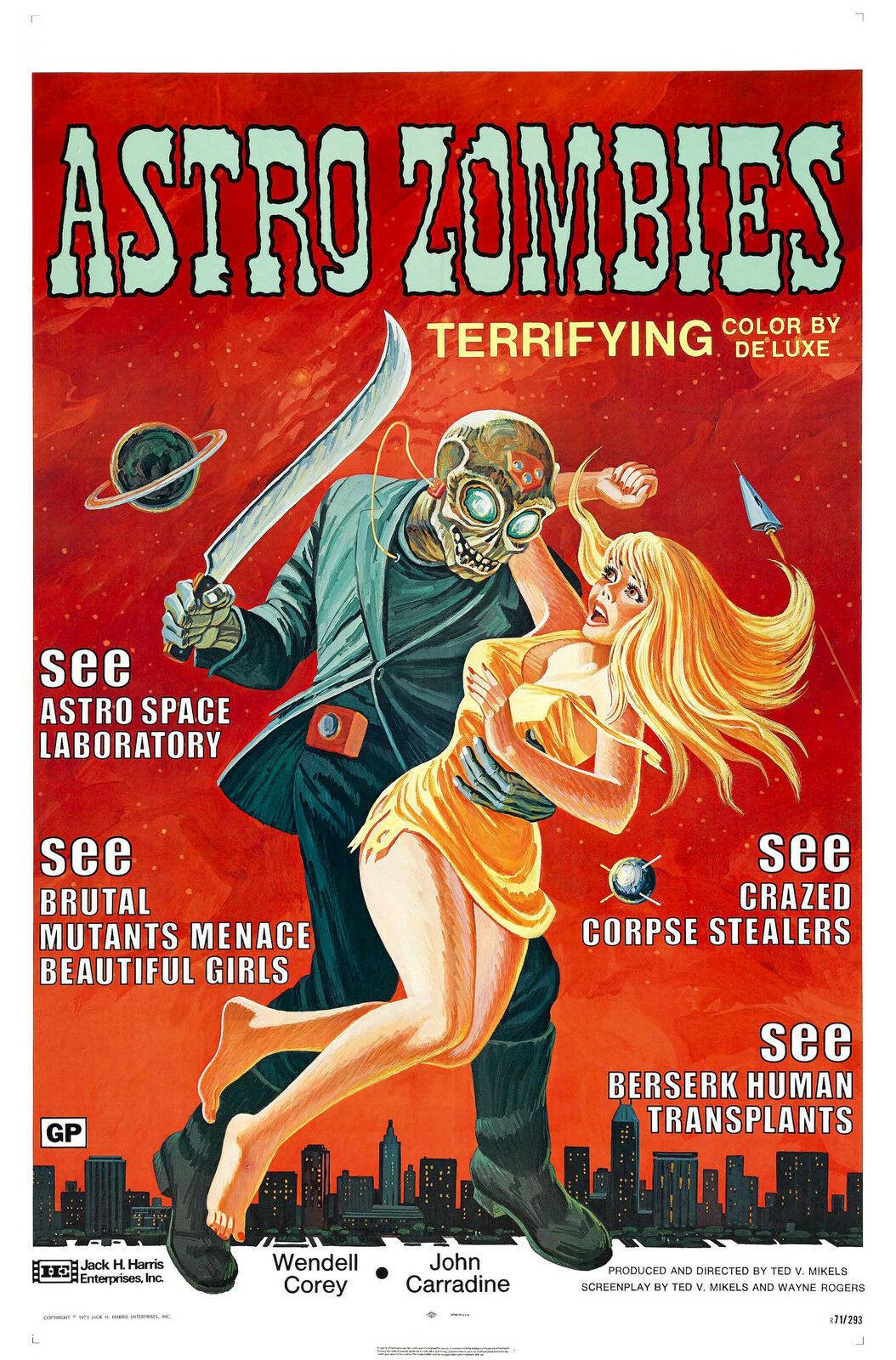 Astro-Zombies poster - similar to Blood Mania
