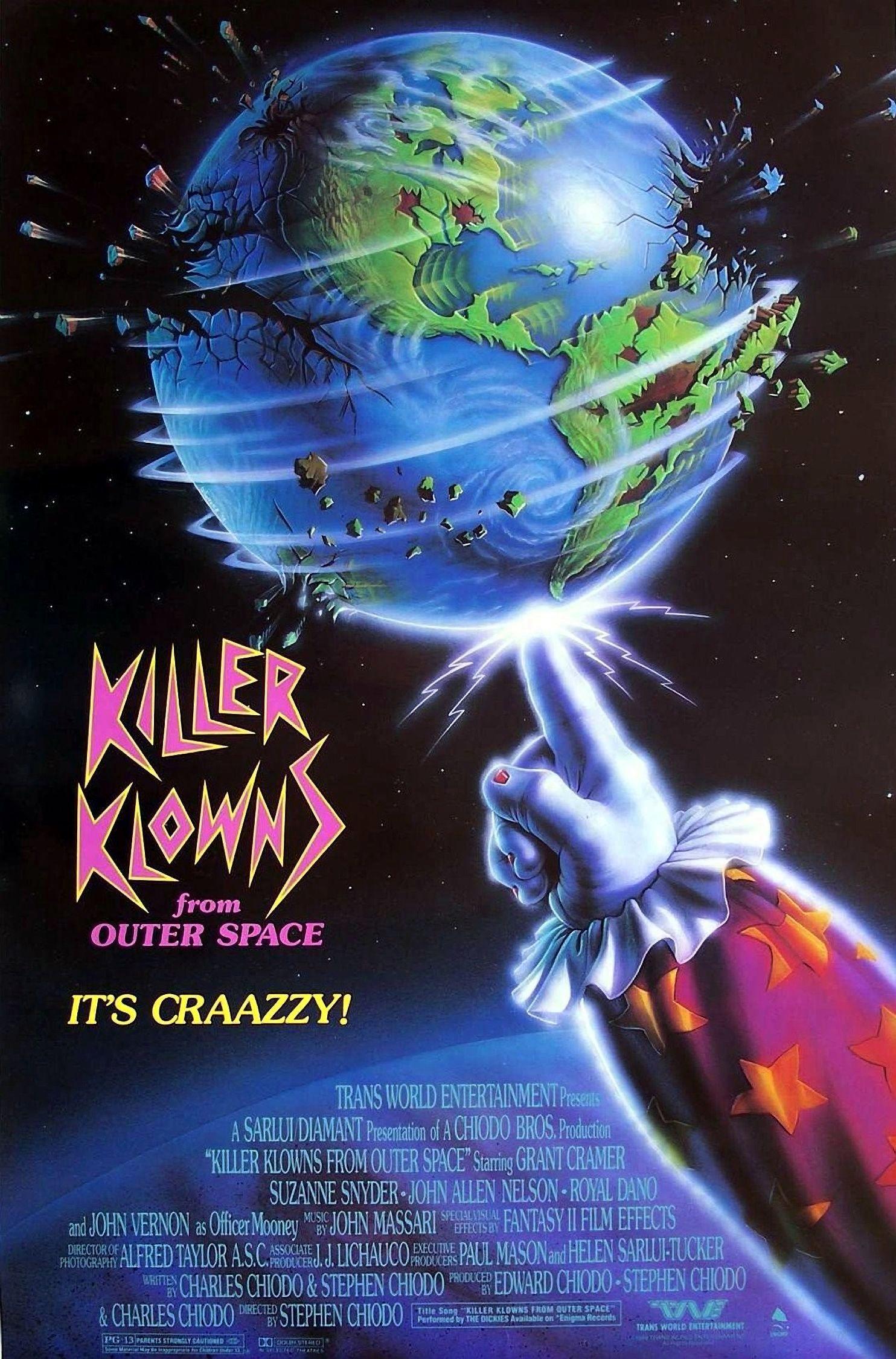 Killer Klowns from Outer Space - like Amityville Horror: The Evil Escapes but darker