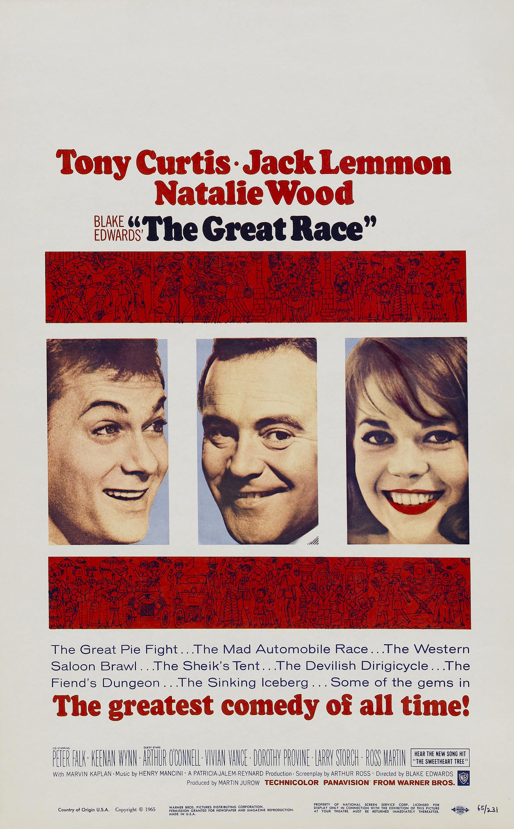 The Great Race poster