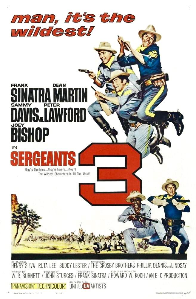 Sergeants 3 poster - similar to Gladiator of Rome