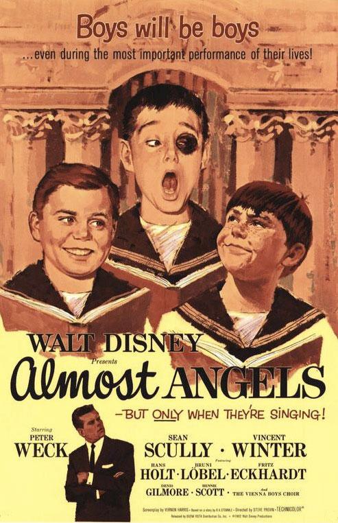 Almost Angels poster - similar to What a Way to Go!