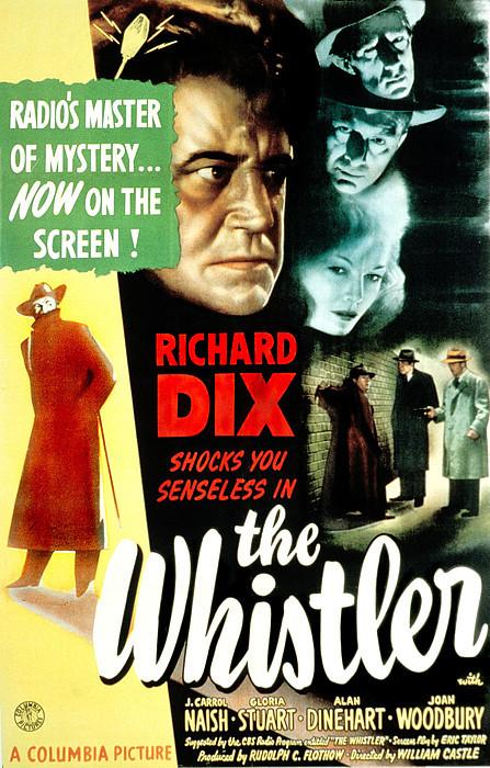 The Whistler poster - similar to The Scarlet Claw