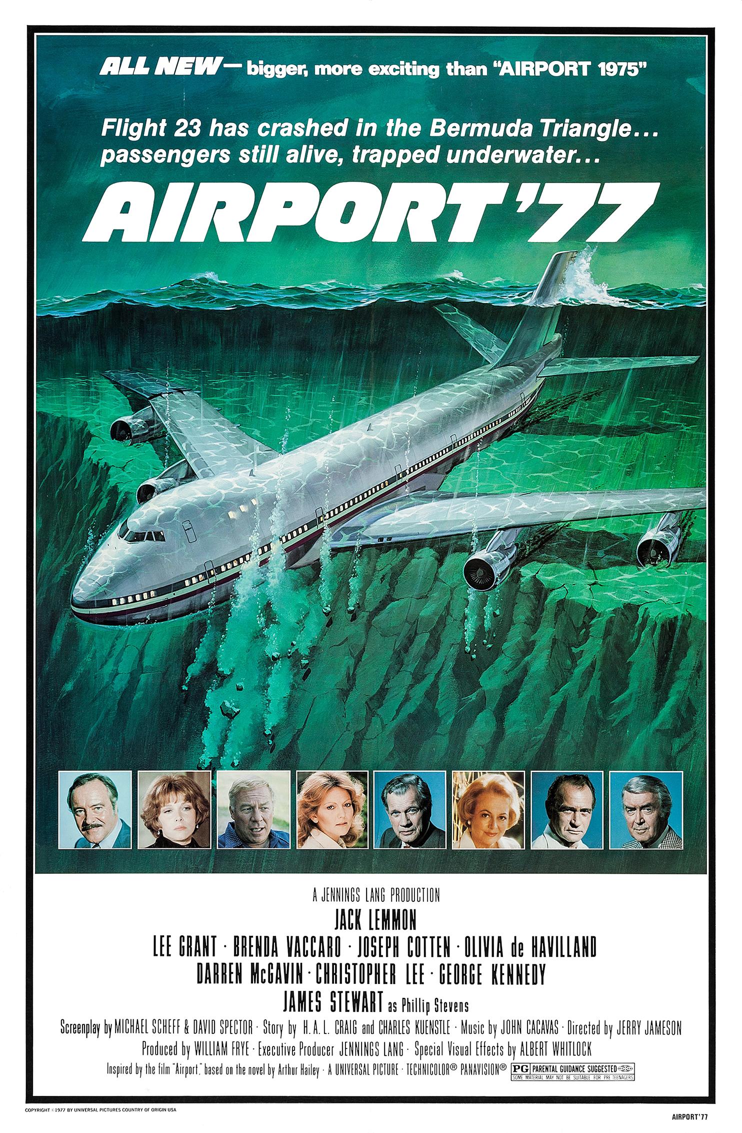 Airport '77 poster - similar to A Small Town in Texas