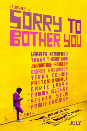 Sorry to Bother You [Hindi] poster