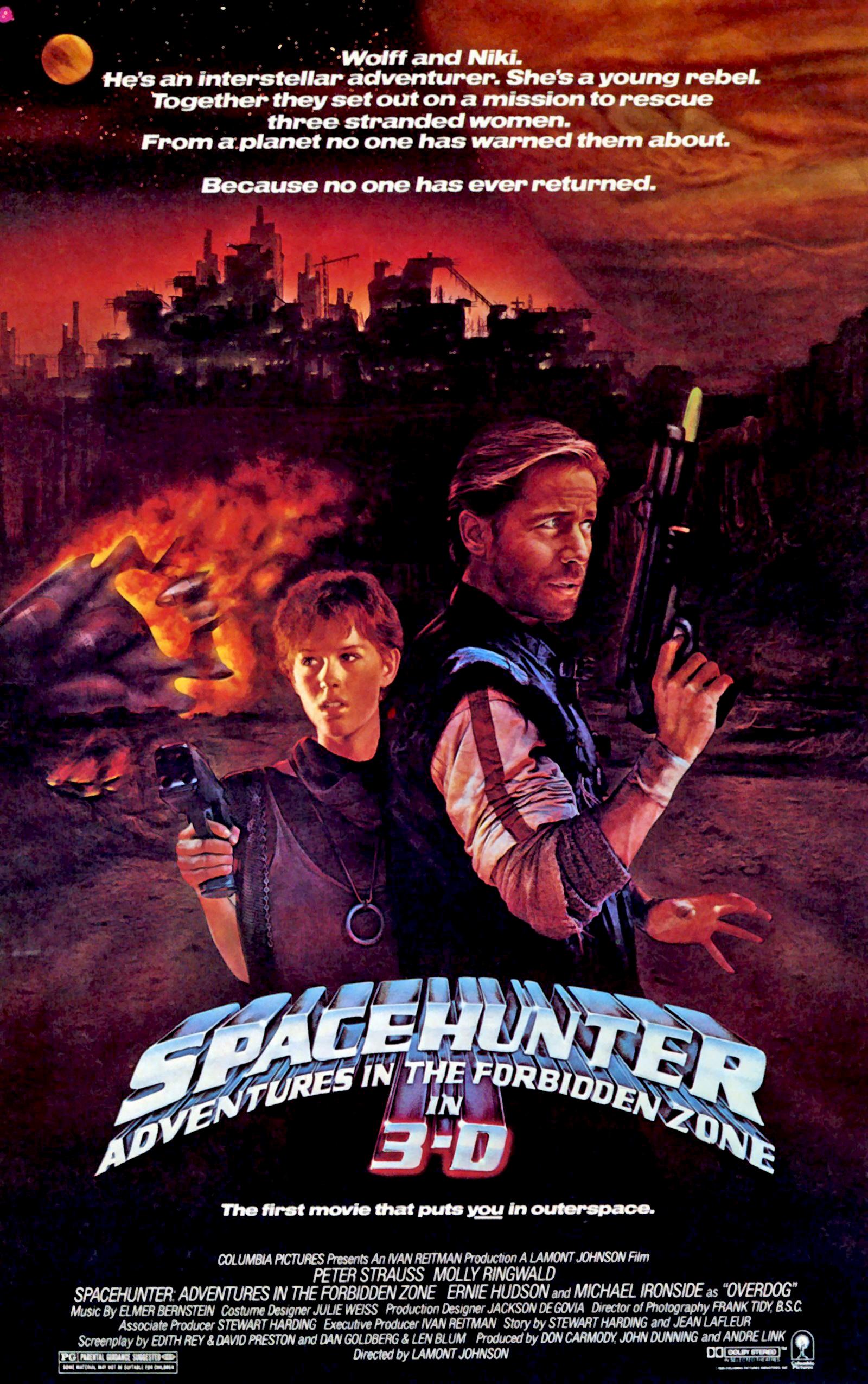 Spacehunter: Adventures in the Forbidden Zone - like Garfield on the Town but family-friendly