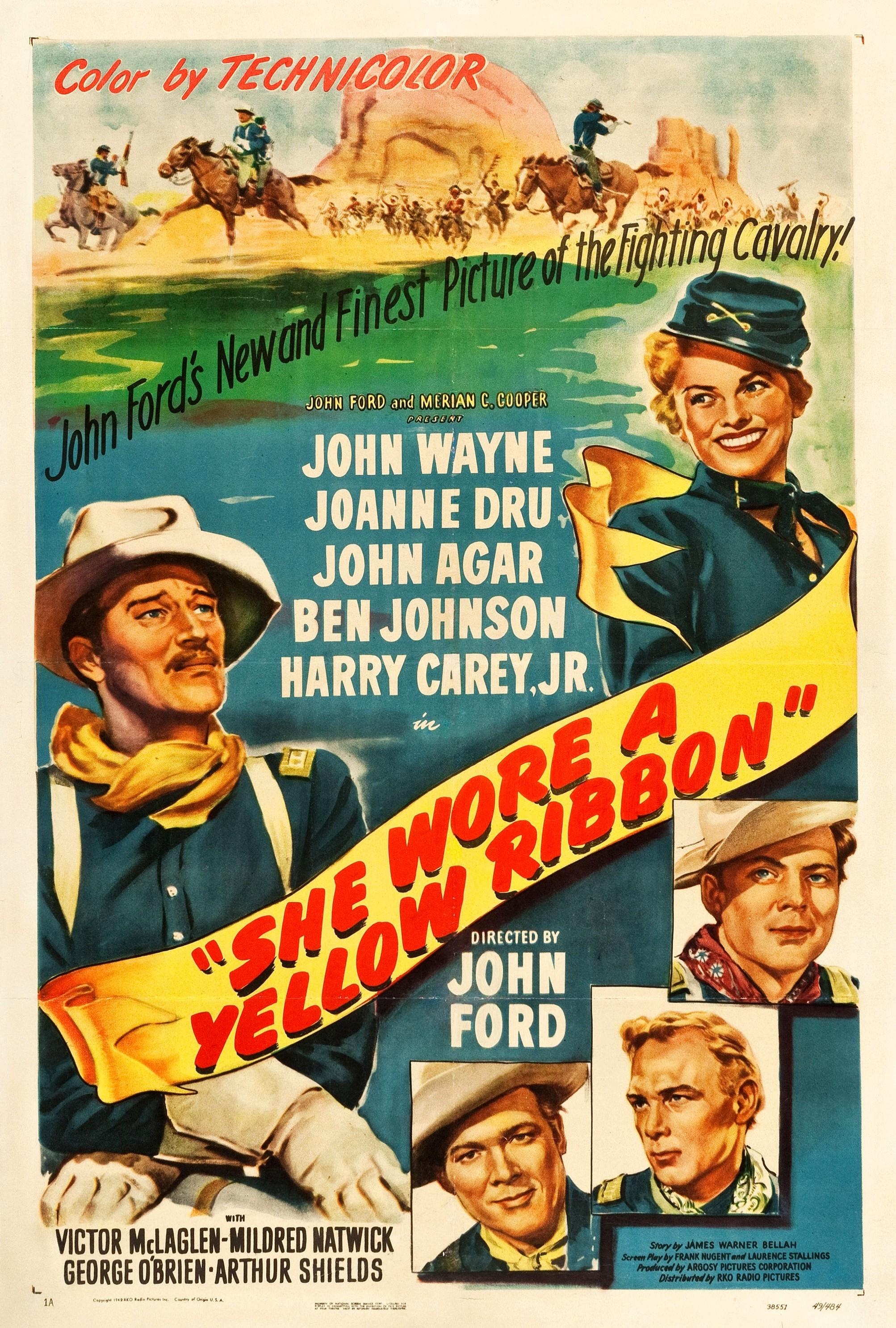 She Wore a Yellow Ribbon - like Hand of Death but older