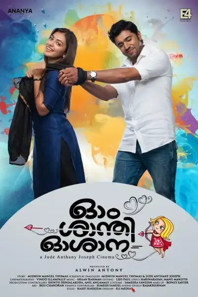 Ohm Shanthi Oshaana [Hindi] poster