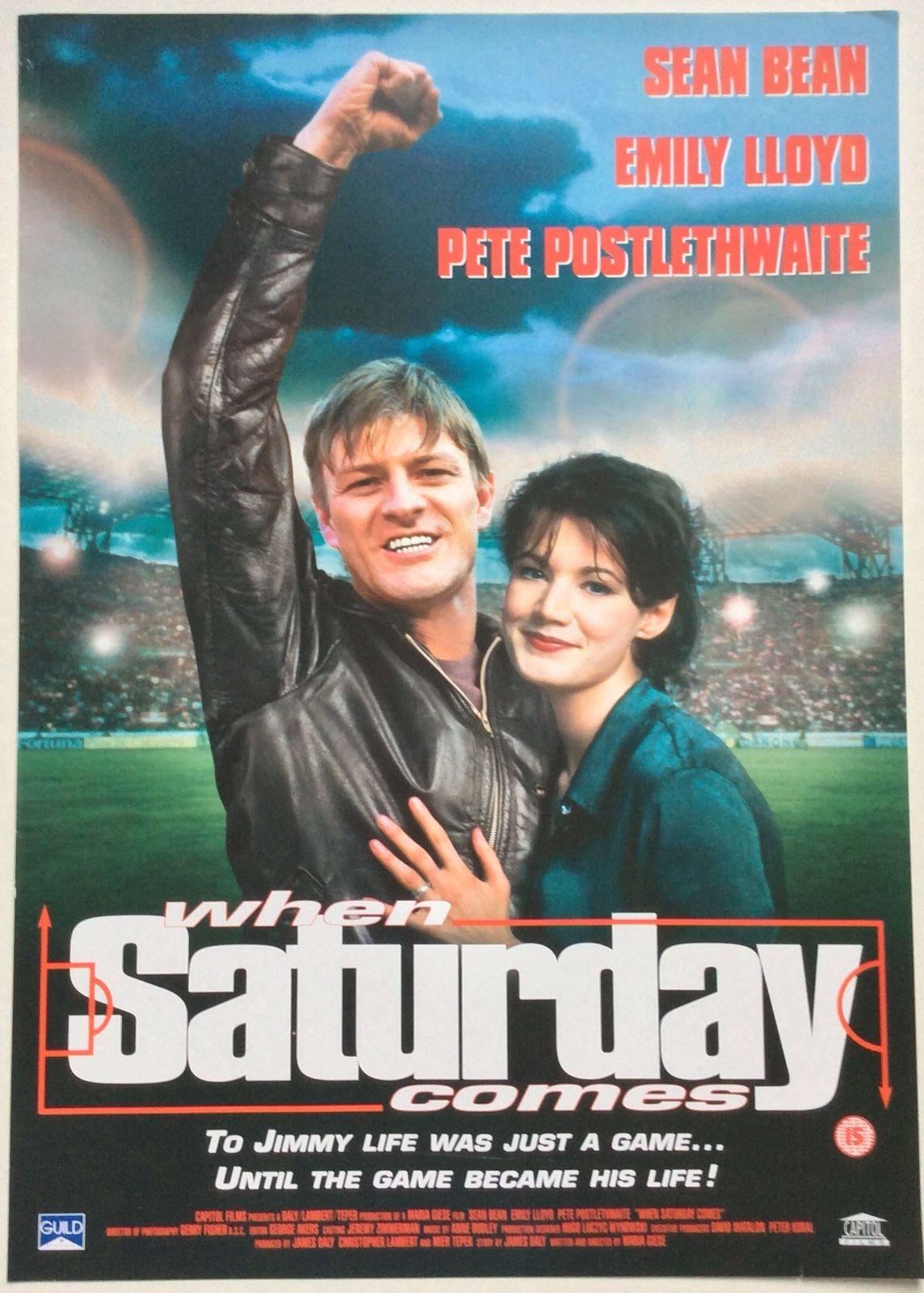 When Saturday Comes poster - similar to The Van