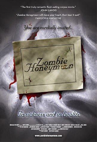 Zombie Honeymoon poster - similar to Poor Greg Drowning