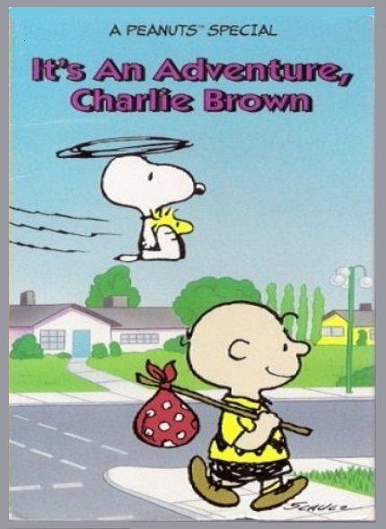 It's an Adventure, Charlie Brown poster - similar to Cavegirl