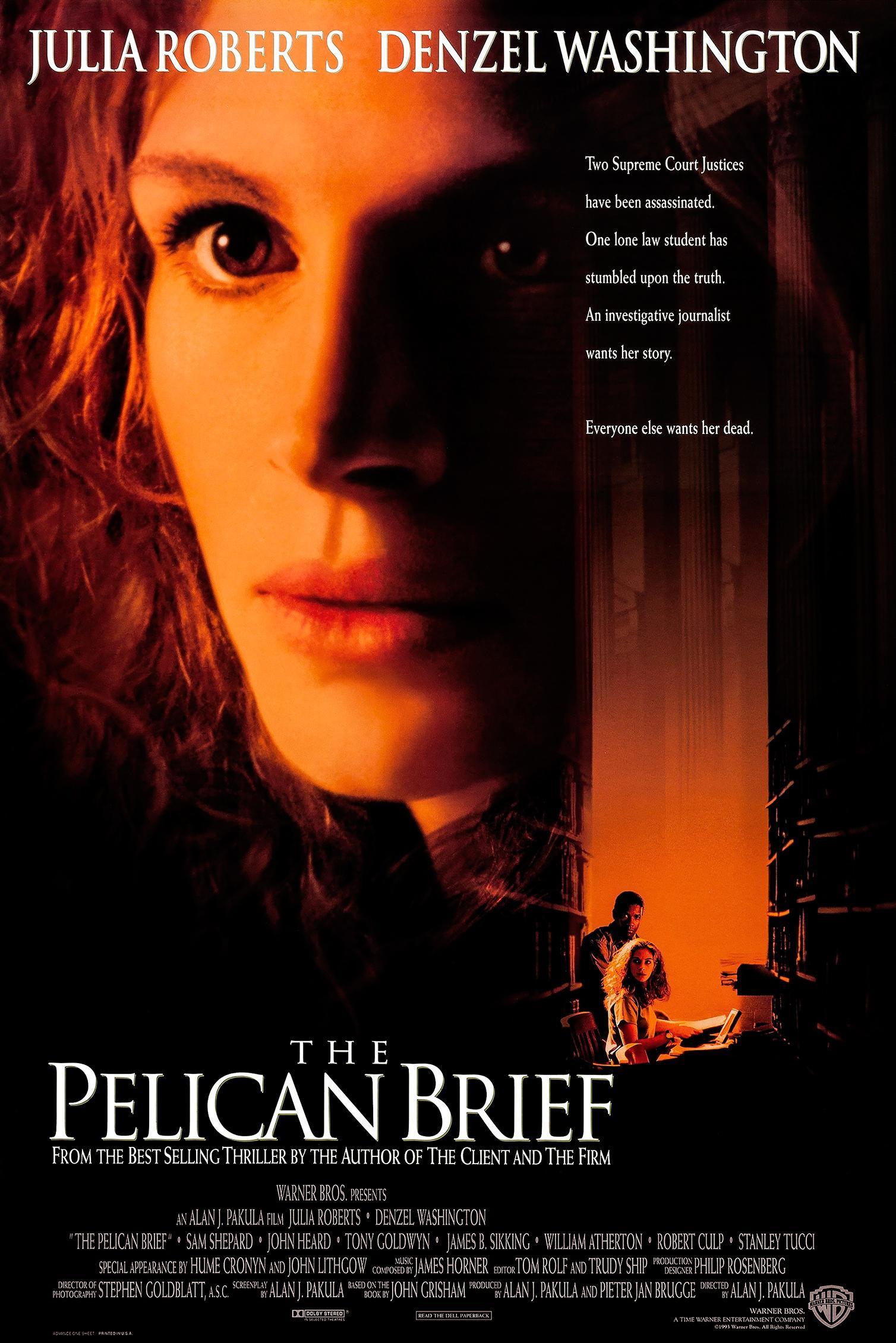 The Pelican Brief poster