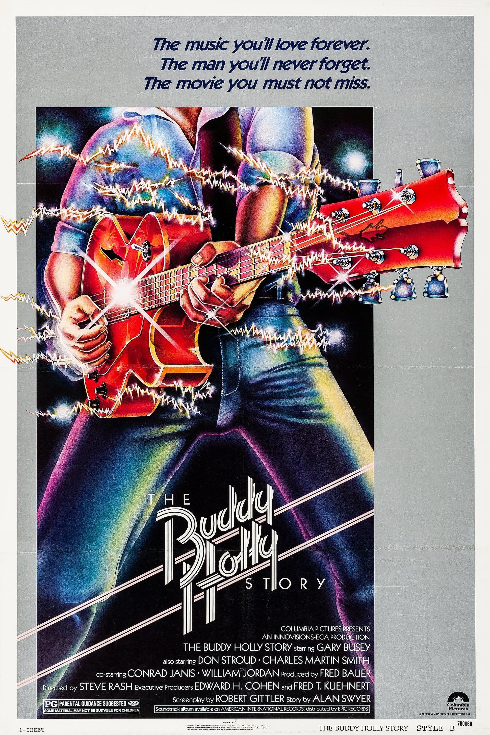 The Buddy Holly Story poster - similar to Rough Draft