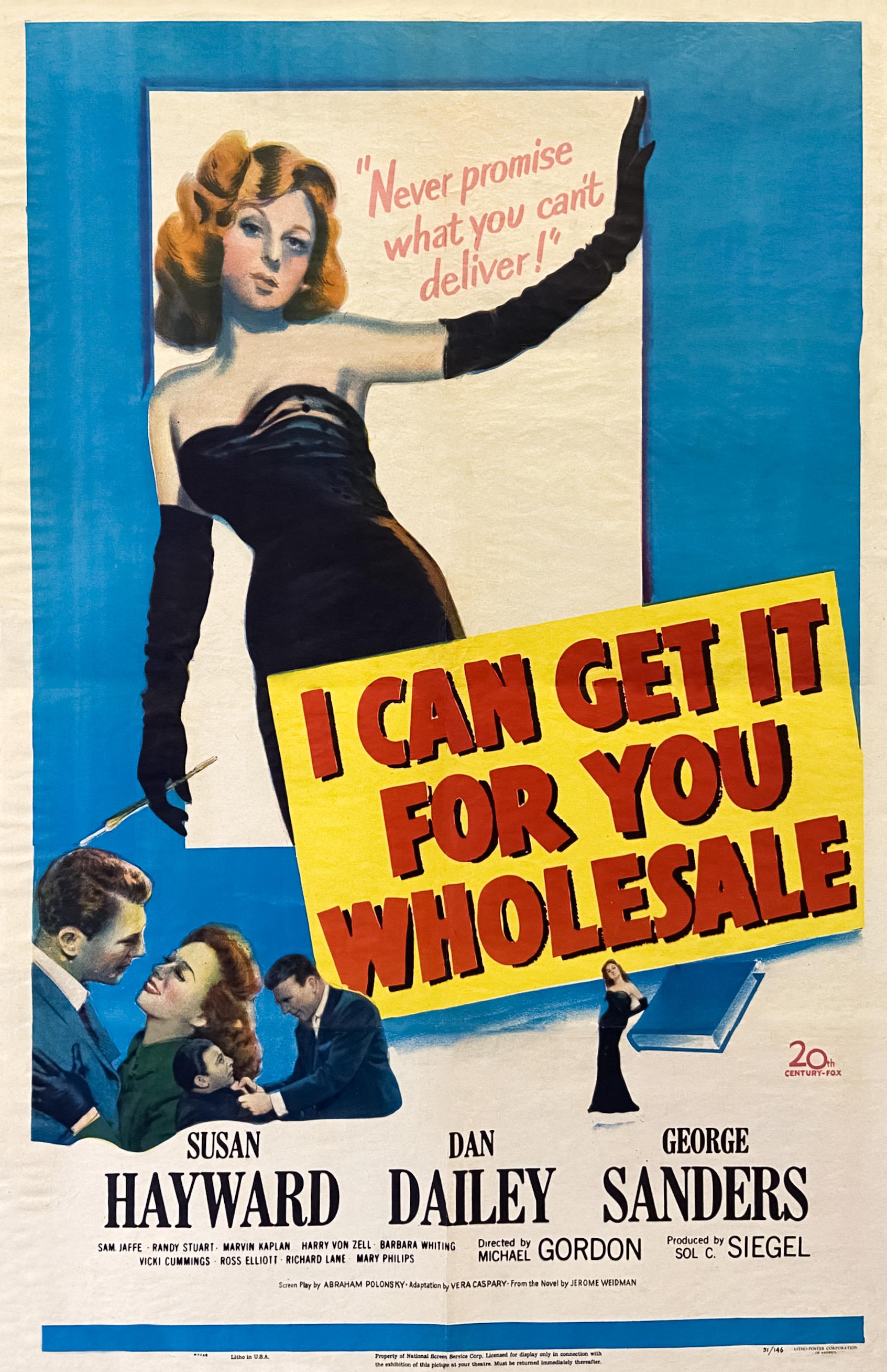 I Can Get It for You Wholesale - like The Picture of Dorian Gray but family-friendly