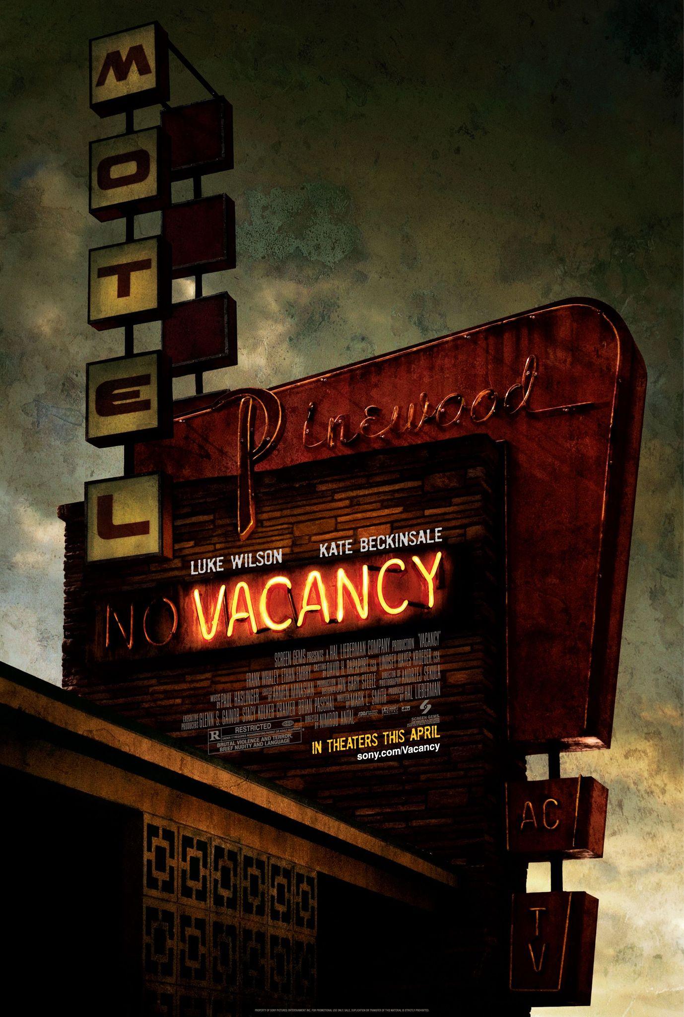 Vacancy poster - similar to Against the Night