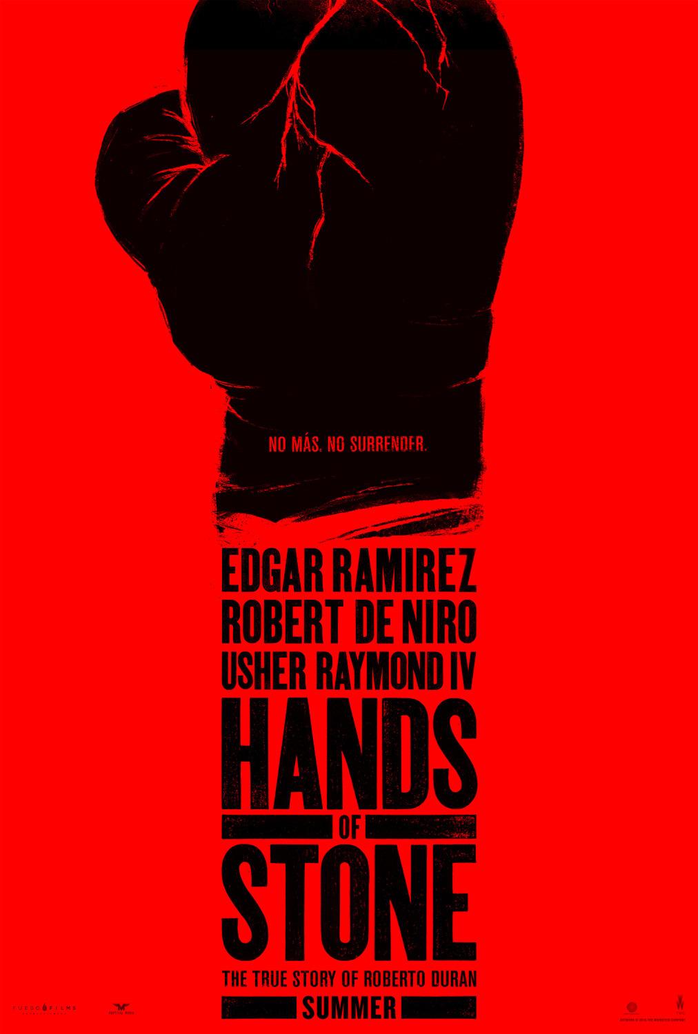 Hands of Stone poster - similar to The War with Grandpa