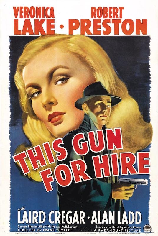 This Gun for Hire poster - similar to Going My Way