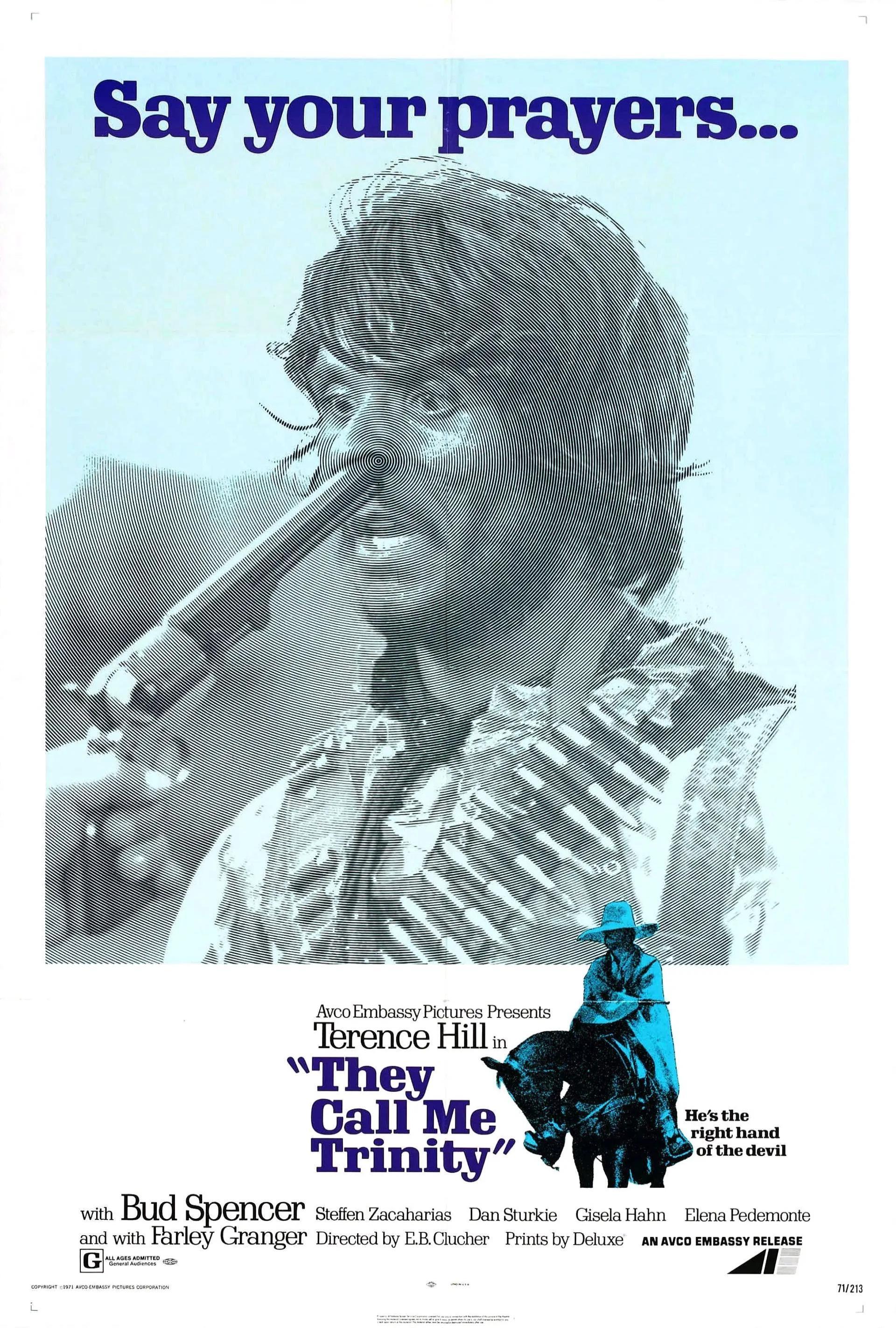 They Call Me Trinity poster - similar to Delusions of Grandeur