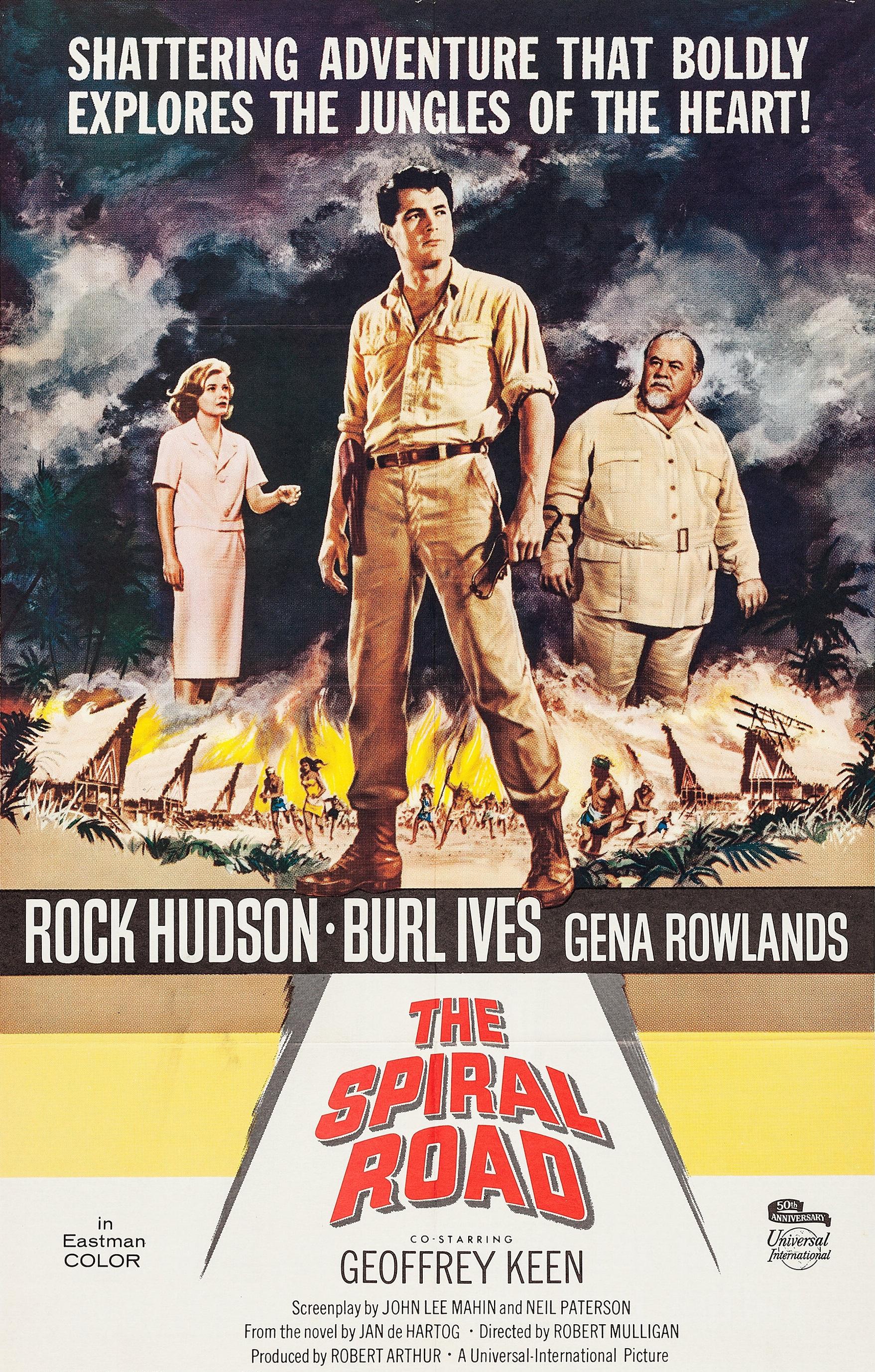 The Spiral Road poster - similar to The Password Is Courage