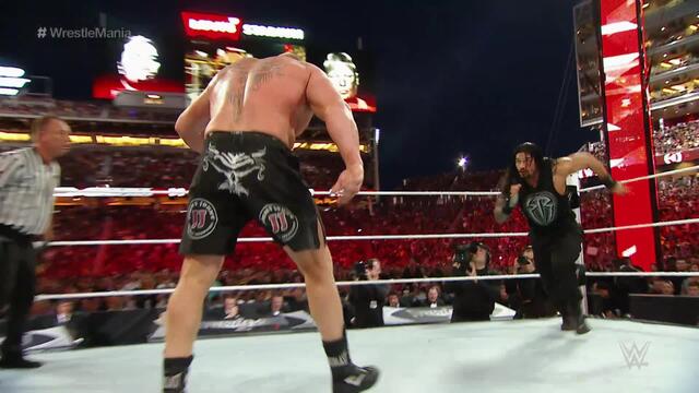 Roman Reigns vs. Brock Lesnar - WWE World Heavyweight Championship Match: WrestleMania 31 background