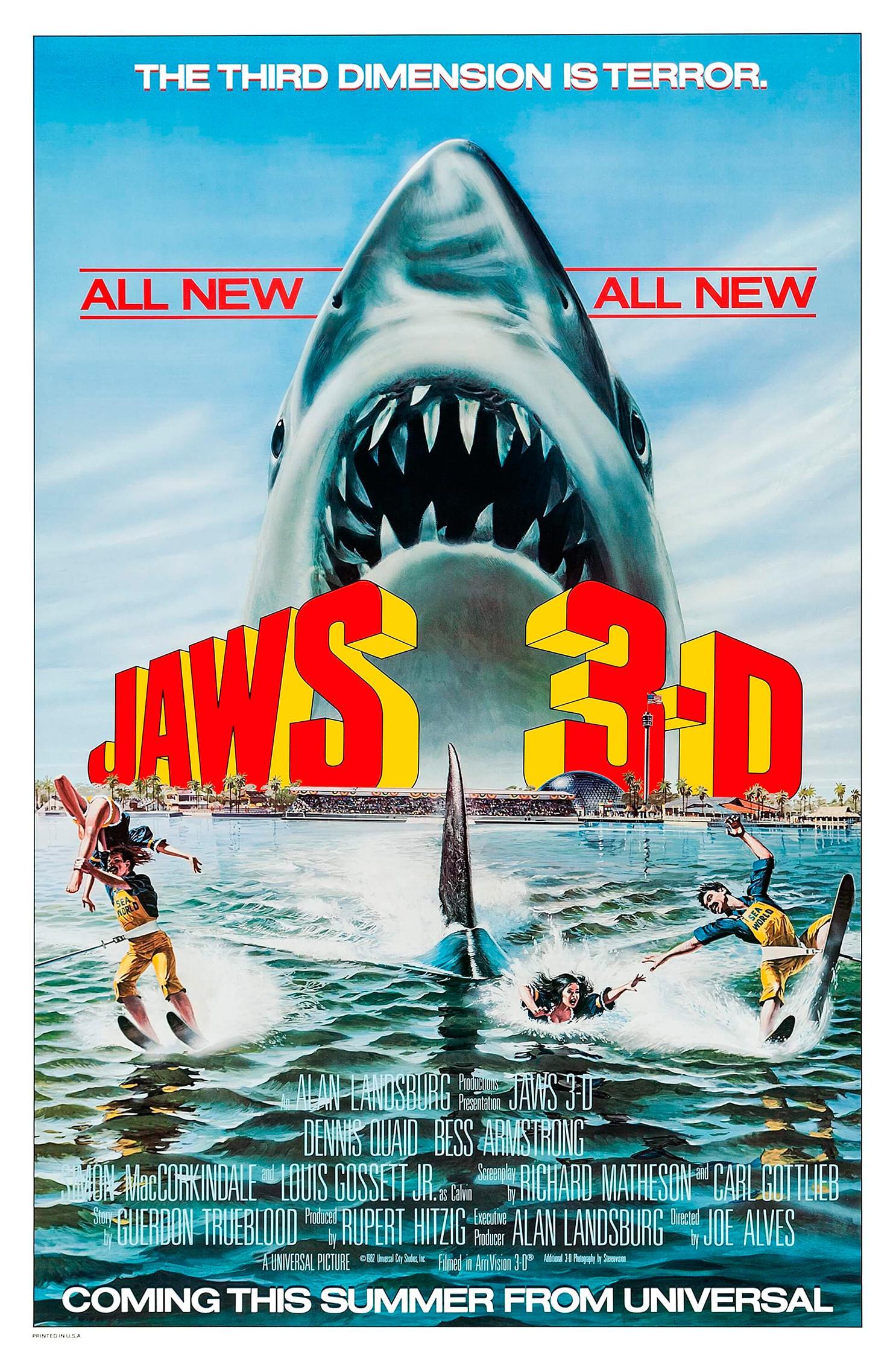 Jaws 3-D - like Garfield on the Town but family-friendly