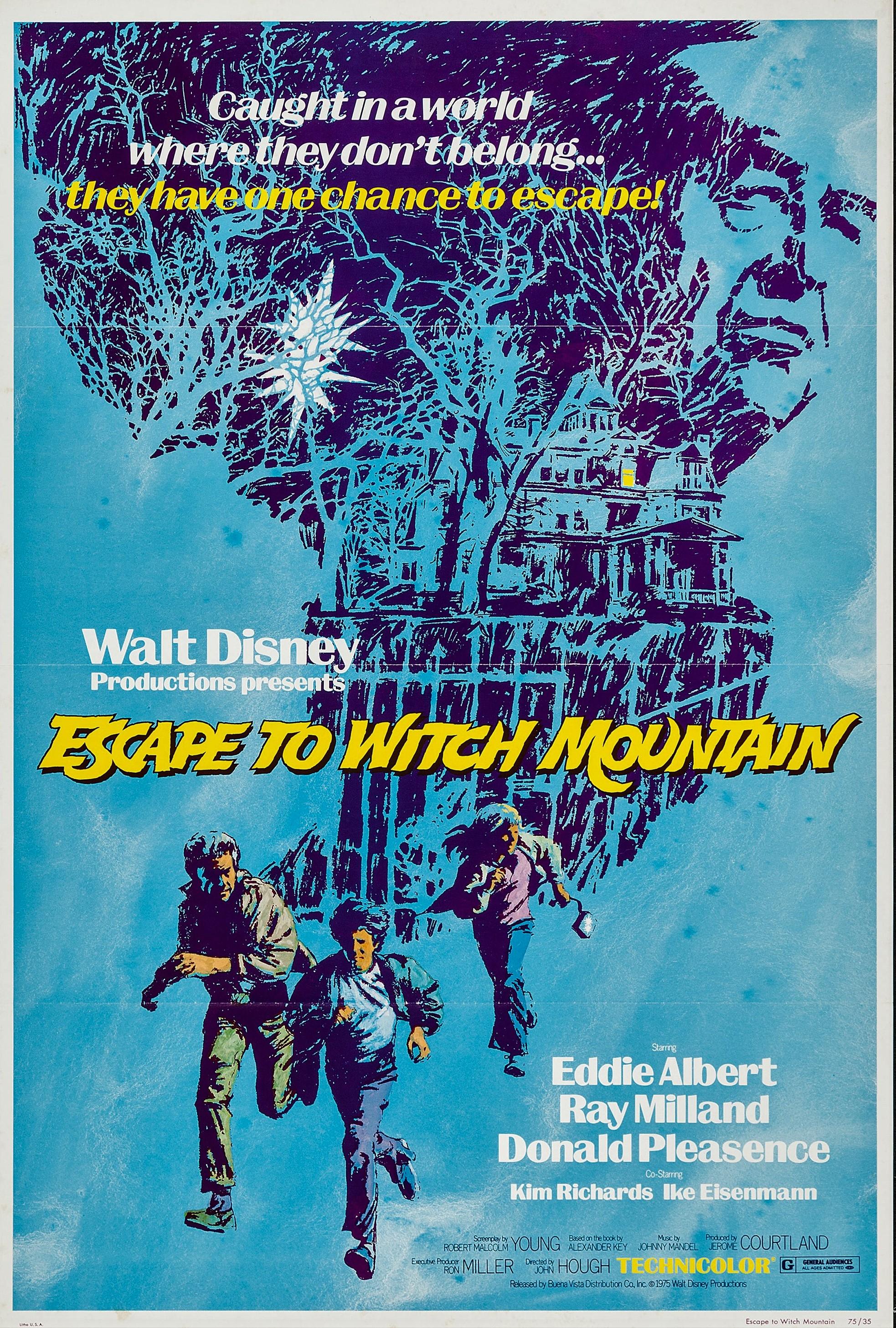 Escape to Witch Mountain poster - similar to Alambrista!