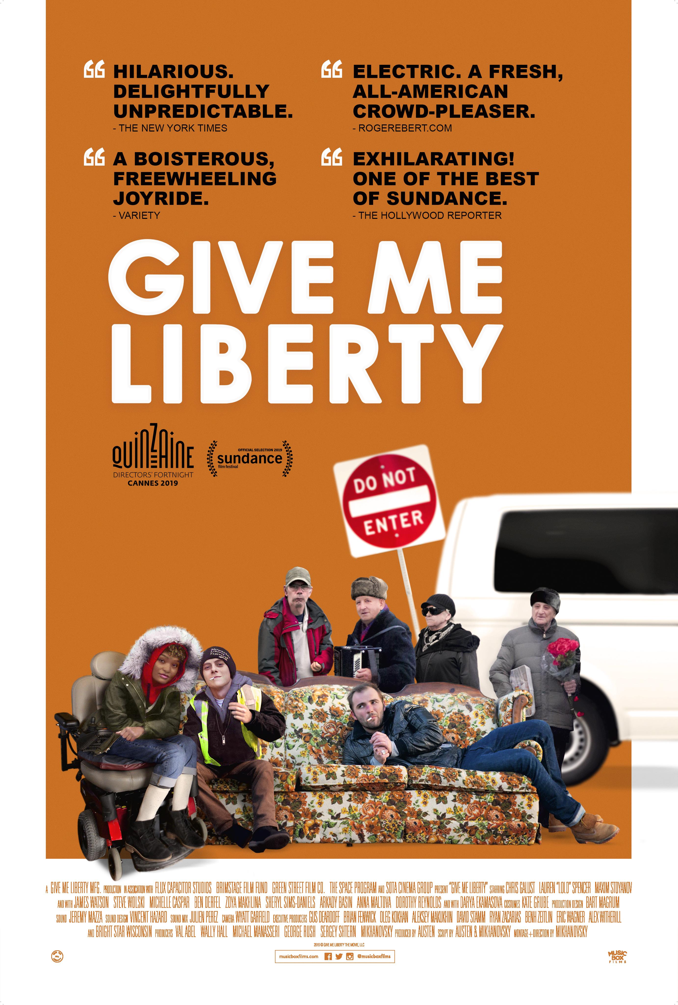 Give Me Liberty poster - similar to The Shade