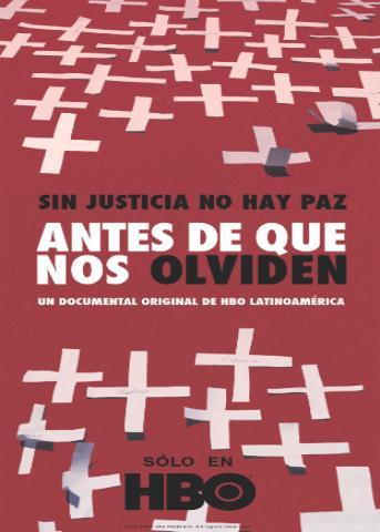 Antes de que nos olviden poster