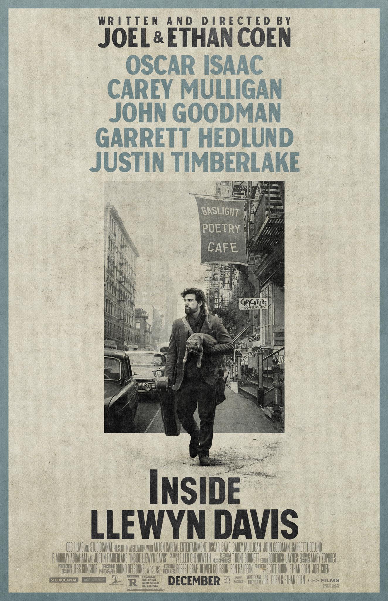 Inside Llewyn Davis - like Suffragette but older