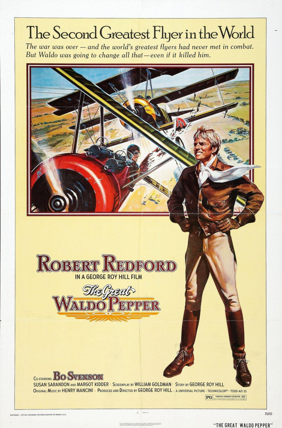 The Great Waldo Pepper poster - similar to 'Sheba, Baby'
