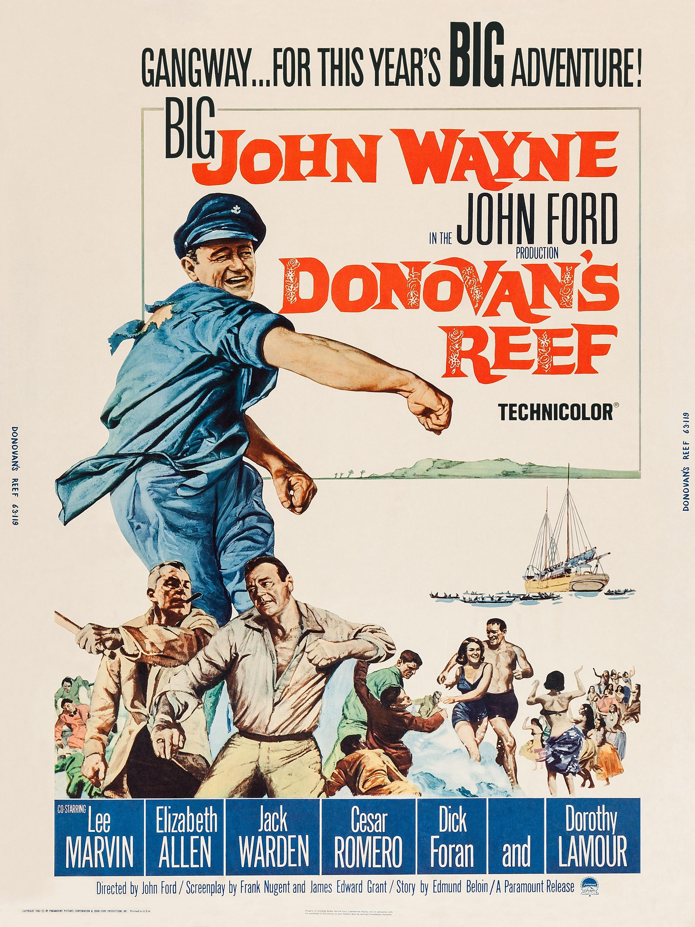 Donovan's Reef poster - similar to The Password Is Courage