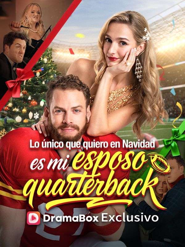 Lo único que quiero en Navidad es mi esposo quarterback poster