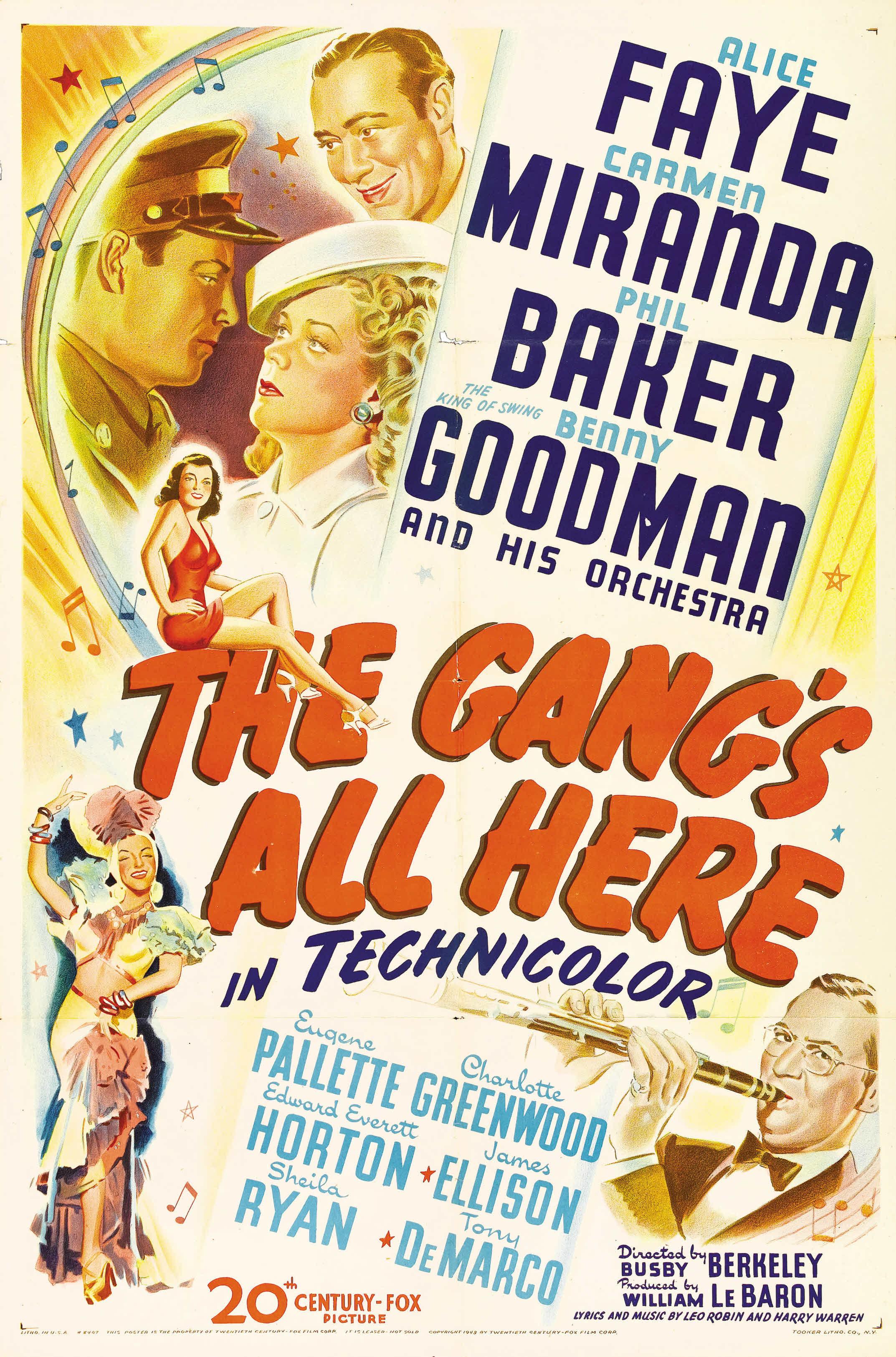 The Gang's All Here - like Hollywood Cavalcade but newer