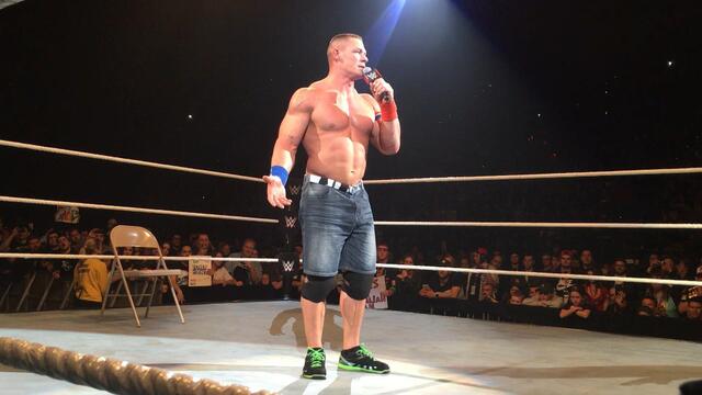 John Cena thanks his "family" in Melbourne, Australia