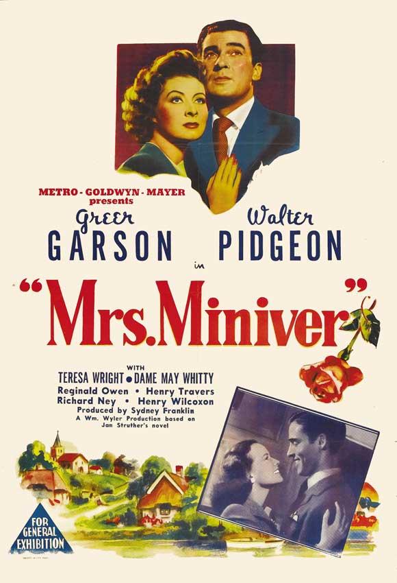 Mrs. Miniver poster - similar to The Face at the Window