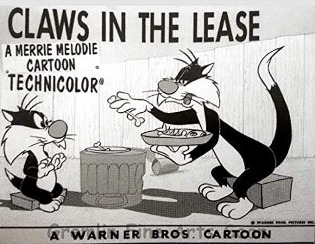 Claws in the Lease poster
