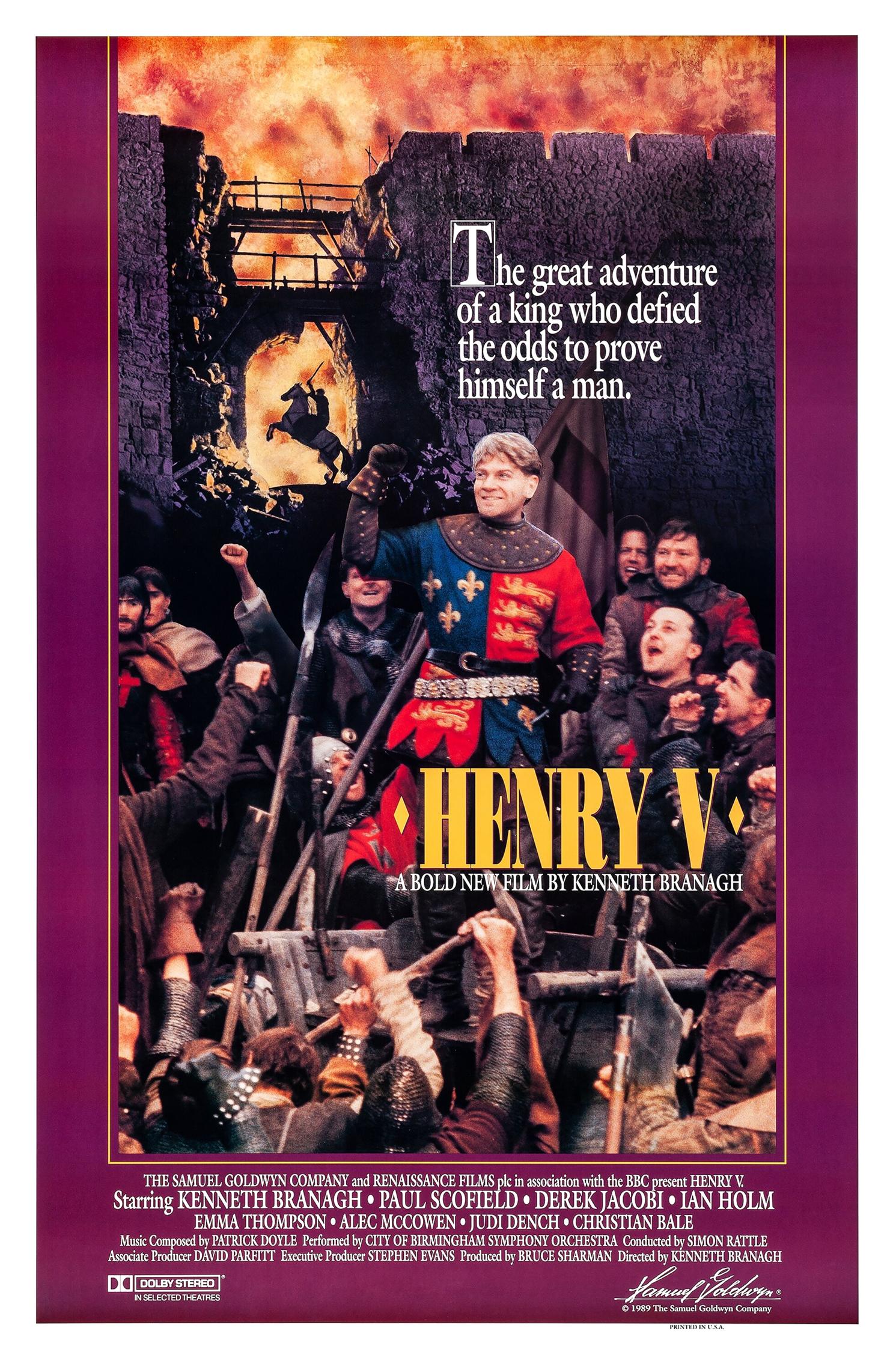 Henry V - like A Haunting in Venice but family-friendly
