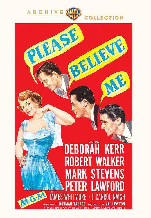 Please Believe Me poster - similar to Words and Music