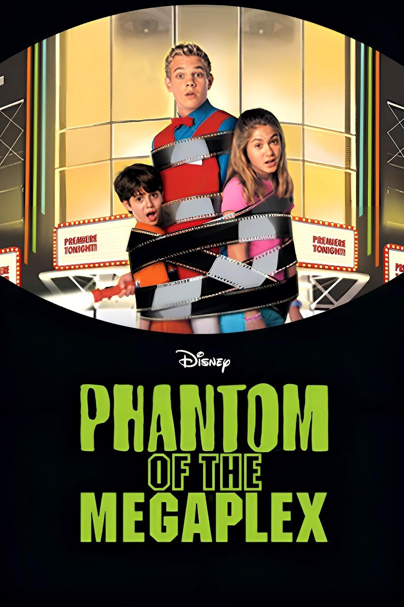 Phantom of the Megaplex poster - similar to Lingo